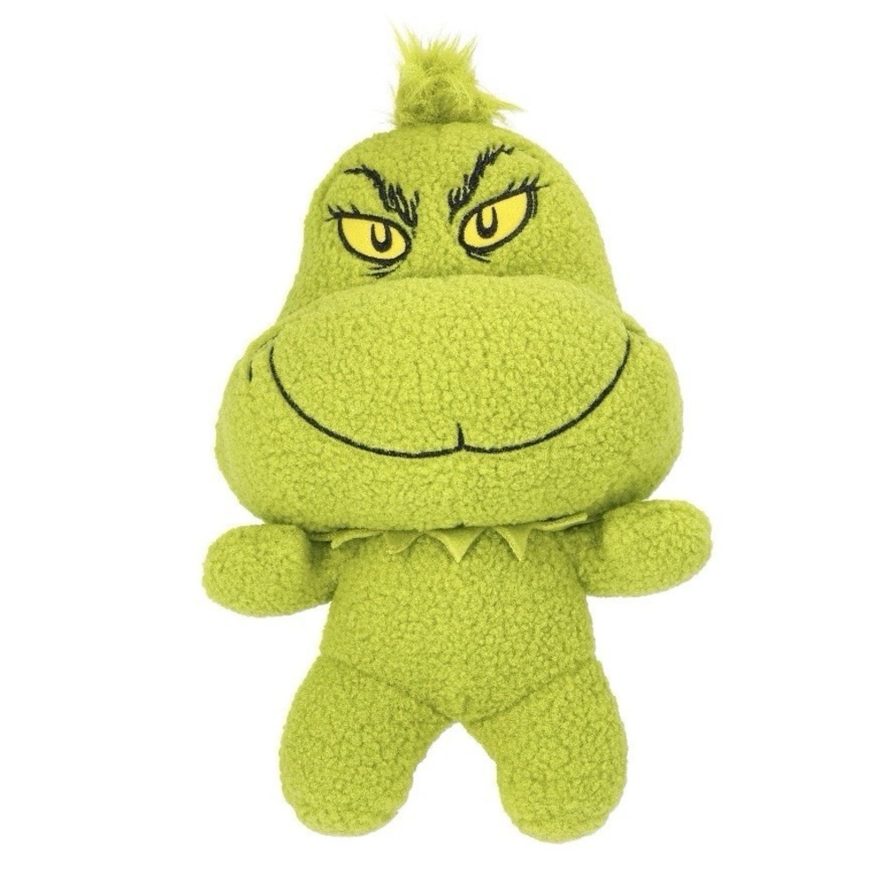 Dr. Seuss "The Grinch" Green‎ Kids' Plush 16" Adjustable Backpack New
